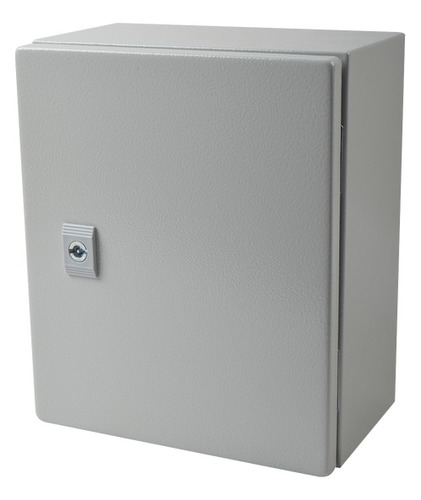 Gabinete De Acero Ip66 Uso Exterior 25x30x15cm Placa Trasera