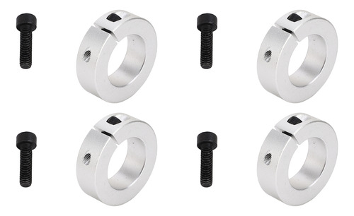 Kit De Collarín Para Eje De Sujeción Con Tornillos, 4 Piezas