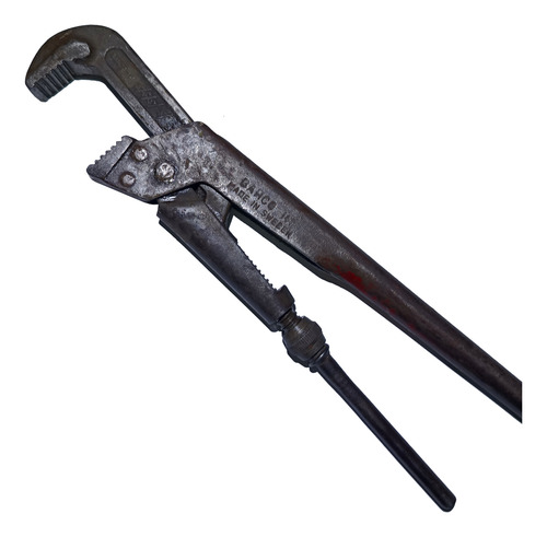 Llave Stilson Para Caño Bahco 141 Antigua 100 Años - Sweden Gris Oscuro (Usado)