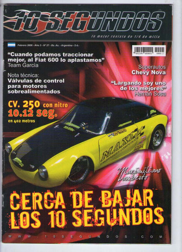 Revista 10 Segundos Feb.2006 Año 3 N°27