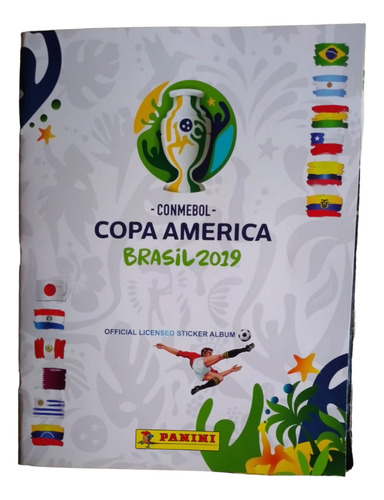 Album Figus Copa America Brasil 2019, Lleno