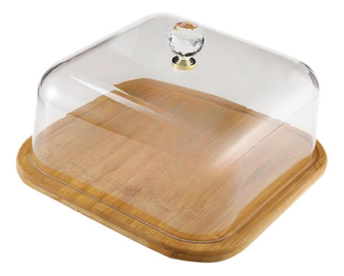 Suporte Para Bolo Com Tampa Bandeja Para Exibição De