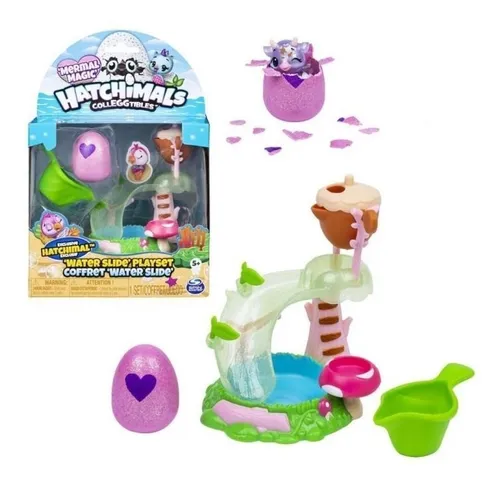 Hatchimals water slide on sale