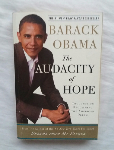 Barack Obama The Audacity Of Hope Libro En Ingles Original