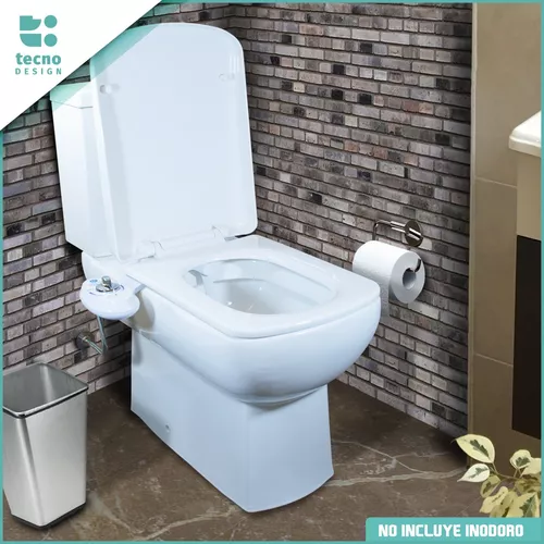 Bidet Para Inodoro Con Autolimpieza + Kit Instalacion Agua F