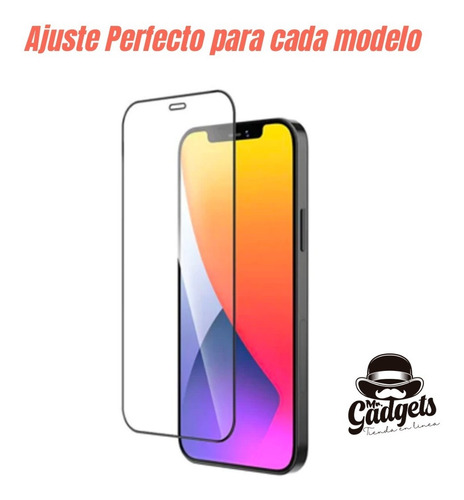 Mica Cristal Templado 9d Pantalla Completa Para iPhone