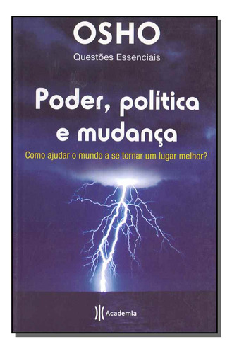 Libro Poder Politica E Mudanca De Osho Academia