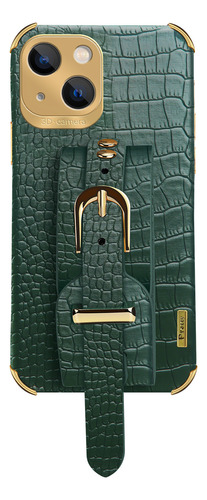 Funda Para Samsung Galaxy A33 5g/a73/a53 5g, Funda Protectora De Poliuretano Con Estampado De Cocodrilo, Correa De Muñeca