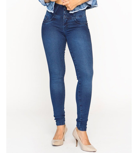 Jeans Africa Tiro Alto Skinny Best West Jeans