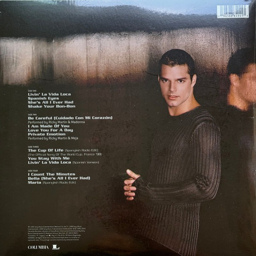 Ricky Martin - Ricky Martin - Vinilo 2lp