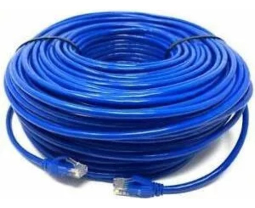 Cable De Internet Utp Cat5e 25 Mts Azul 