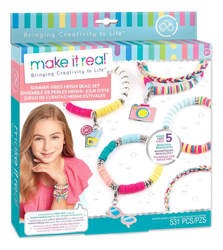 Juego Para Hacer Pulseras Heishi Juguete Para Niñas