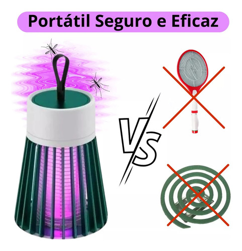 Repelente Mata Mosquito Led Uv Eletrônico Pernilongo Insetos