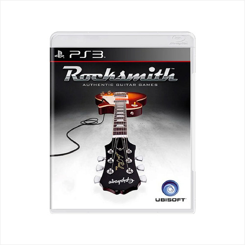Jogo Rocksmith Authentic Guitar Games- Ps3 - Usado (Usado)