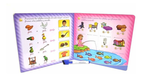 Imagen 4 de 6 de Libro Pizarra El Mágico Mundo De Las Letras Nro. 2 Niños 5-7