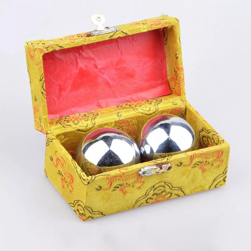 Bolas Chinas De Masaje De Manos Para Ejercitar Los Dedos, 2