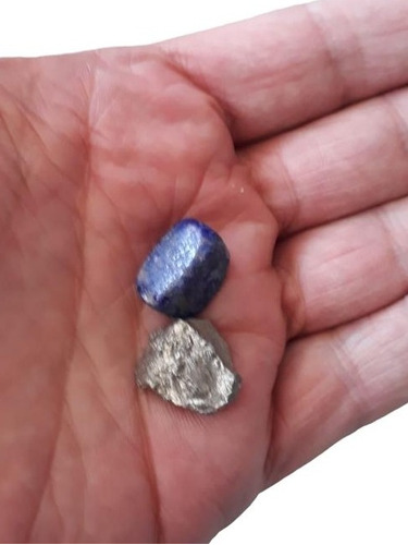 Pirita Y Lapislazuli  (abundancia Y Serenidad)