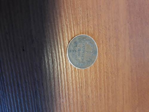 Moneda Italiana 1867 - 1 Centimo (Usado)