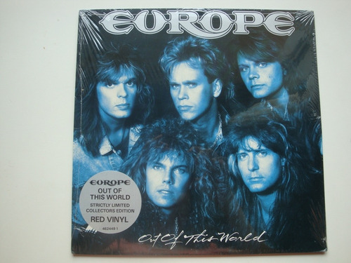 Europe Out Of  Lp Sellado De Epoca Vinilo Rojo Uk 88 Hh