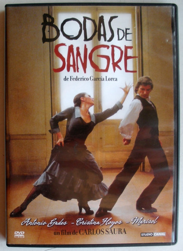 Dvd - Bodas De Sangre De Federico Garcia Lorca  Carlos Saura