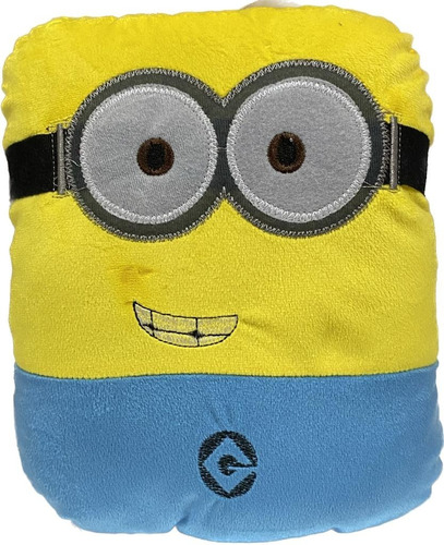 Cojín Minion 2 Ojos 30 Cm 2 Pzas