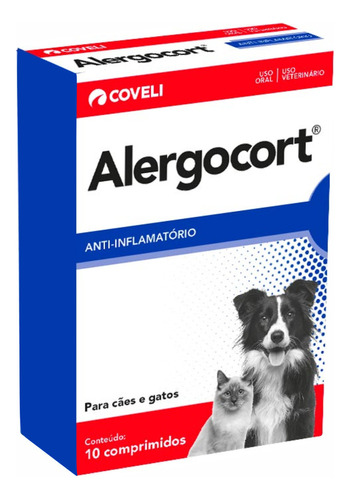 Cachorro Com Alergia Na Pele Alergocort 10 Cp