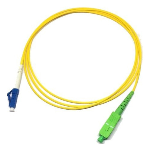 Patchcord Fibra Optica Sc/apc Lc/upc Monomodo Simplex 1mt