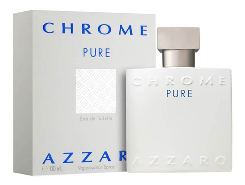 Imagen 1 de 2 de Chrome Pure By Azzaro Edt Para Caballero 100ml