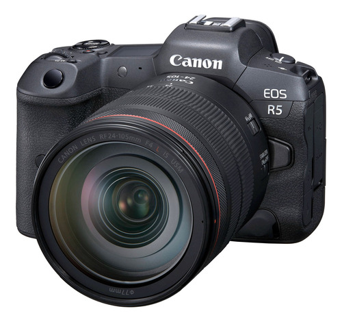Cámara Canon Eos R5 Con Lente Rf 24-105mm F4 L Is Usm