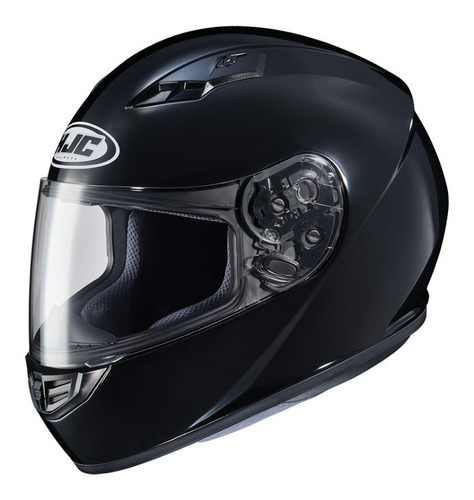Casco Integral Para Moto Hjc Helmets Cs-15 Monocolor Negro