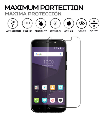 Protector Mica Pantalla Para Zte Blade A6 Premium
