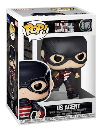 Funko Pop! 815 Us Agent The Falcon And The Winter Soldier 