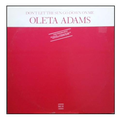 Lp Oleta Adans - Don't Let The Sun Go Down On Me ...