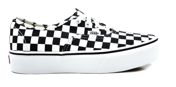 vans cuadros negros y blancos