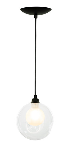 Lustre Pendente Harmony Bolinha Preto