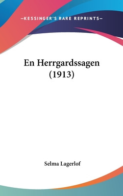 Libro En Herrgardssagen (1913) - Lagerlof, Selma