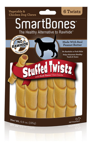 Smartbones Alimento Para Perro Twistz Relleno., Talla Nica