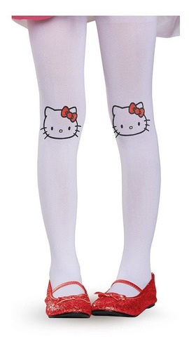 Disfraz De Mallas Infantiles Hello Kitty.