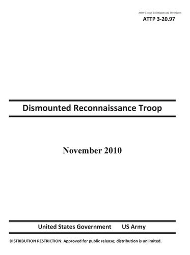 Libro: Army Tactics Techniques And Procedures Attp 3-20.97