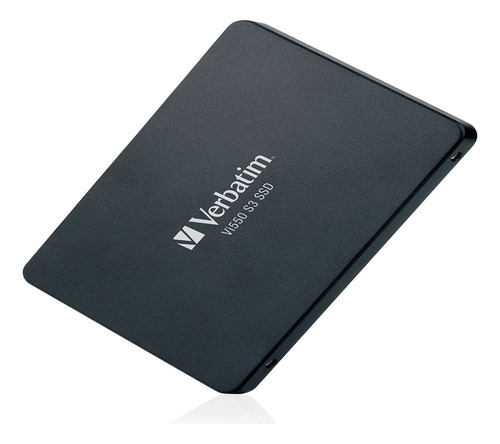 Disco Solido Interno Ssd Verbatim Vi550 256gb Sata 3 2.5 Color Negro