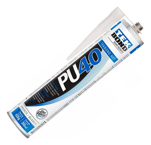 Sellador De Poliuretano Pu40 Tecbonk De 310 Ml / 420 Gram