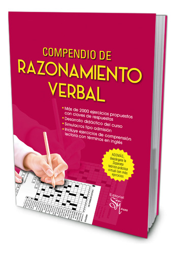 Compendio De Razonamiento Verbal - Sm, San Marcos, Blanda