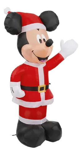 Inflable De Navidad De Mickey De 4 Pies