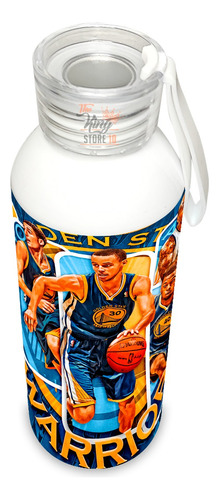Poleron Con Cierre + Botella Metalica, Diseño Original De Golden State Warriors, Agua, The King Store 10
