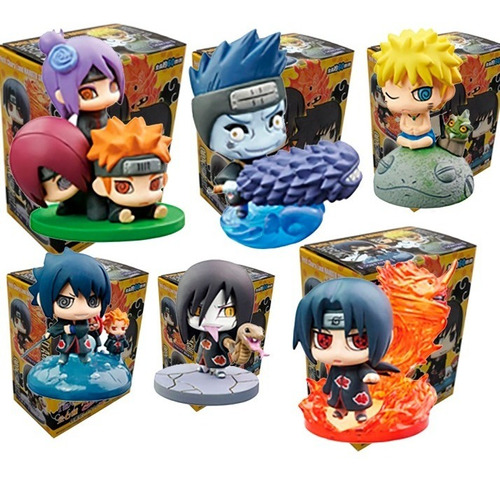 Figura  Naruto Shippuden  Akatsuki - Caja - Importado