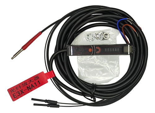 Sensor Amplificador Fibra Óptica E3x Na11 Cable 1mtr 12/24v