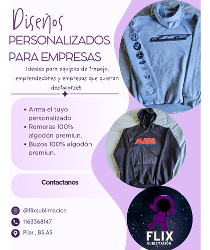 Buzos , Remeras Para Tu Empresa
