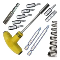 Comprar Chaves Torx Furo Guia T10 A T40 Extensor Chave T Bits Ph1