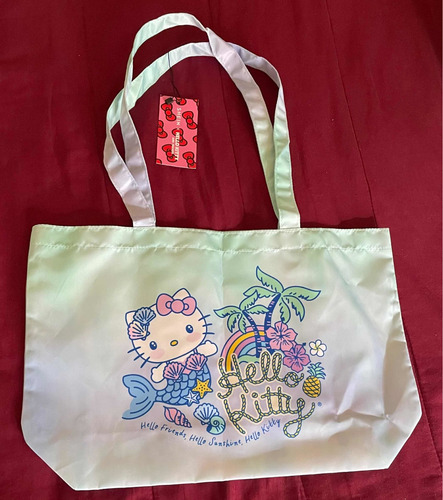 Bolsa Hello Kitty Shein Usa De Lona