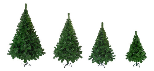 Imagen 2 de 10 de Arbol Navidad Tronador De Lujo 1,50mts + Kit 40 Oro Deco